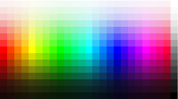 Html Color Code Chart