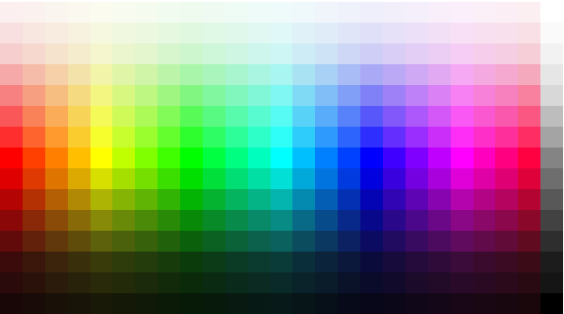 Html Color Chart Blue